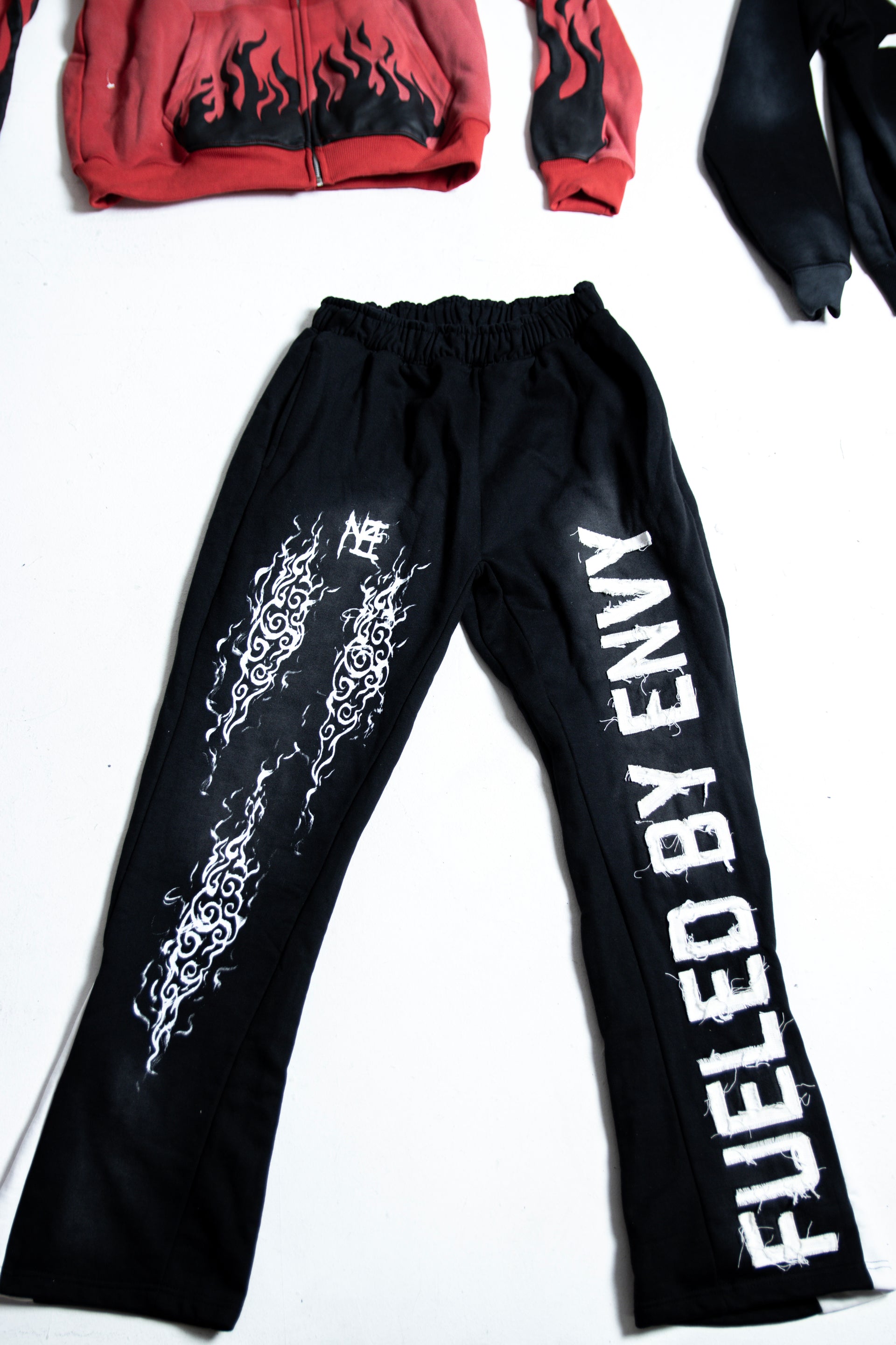 "Black Charcoal" Cloud Flare Pants