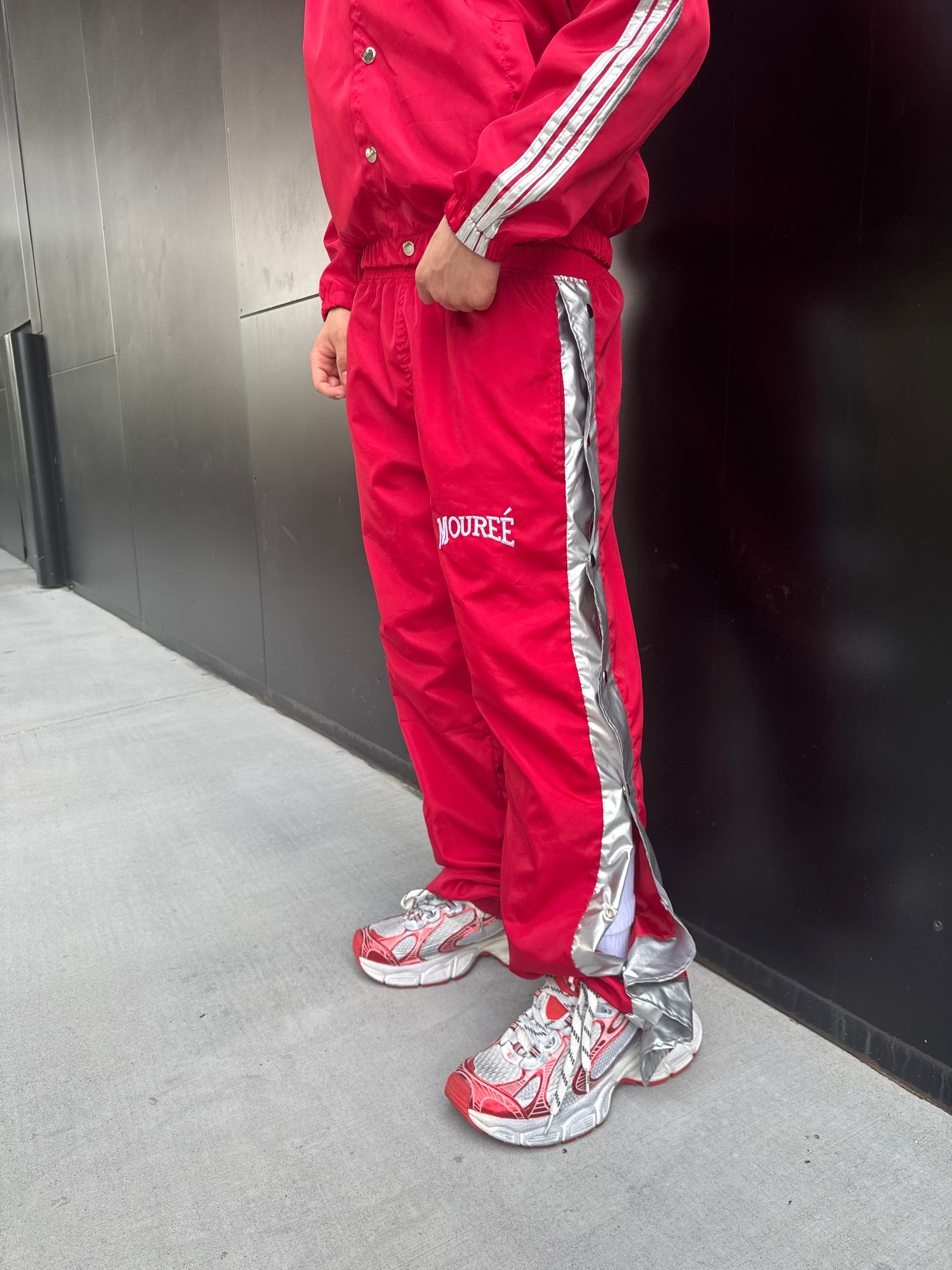 Red Mafia Tracksuit Pants