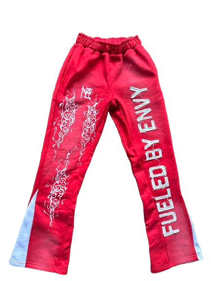 "Red Rum" Cloud Flare Pants